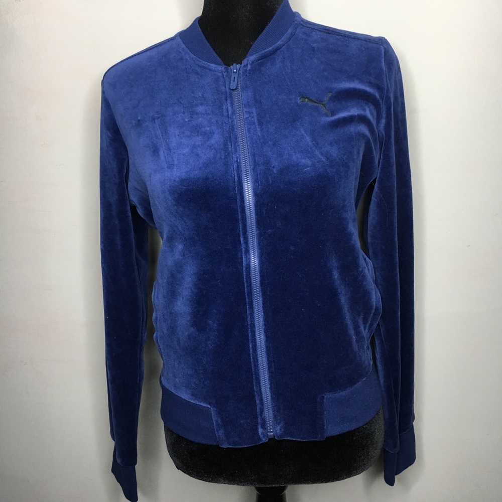NWT Puma Velour Track Jacket